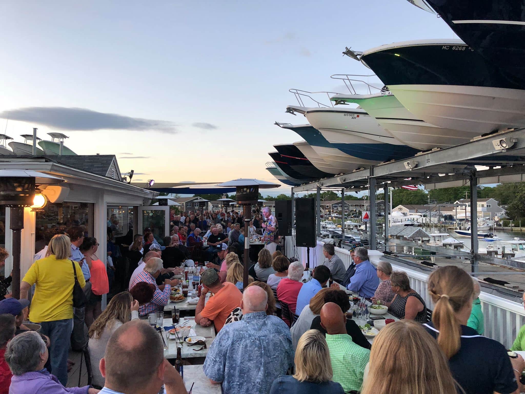 Pier 37 Boathouse on Falmouth Inner Harbor